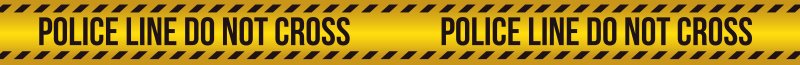 Желтая Полицейская лента