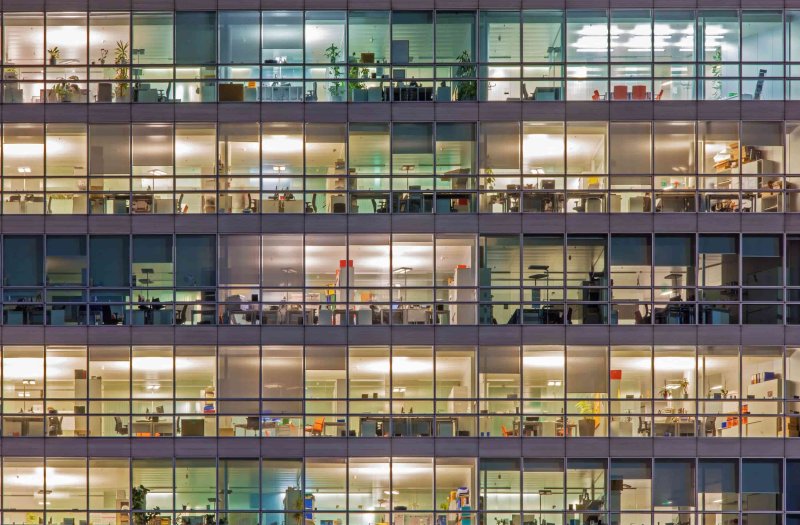 Фасад ТЦ текстура