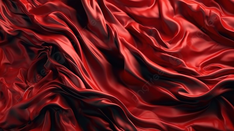 Красный шелк
