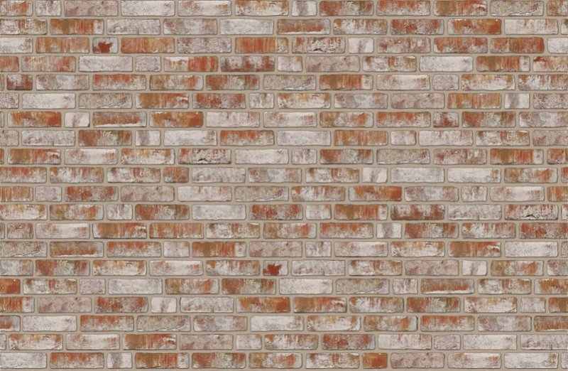 Клинкерная плитка Roben Geestbrand bunt-Weiss