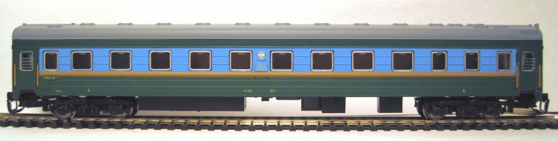 Пассажирские вагоны РЖД 1:120 ТТ