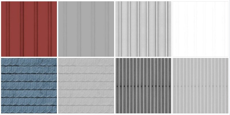 Фальцевая кровля 3 д Макс