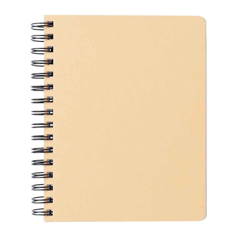 Блокнот с пружиной сбоку