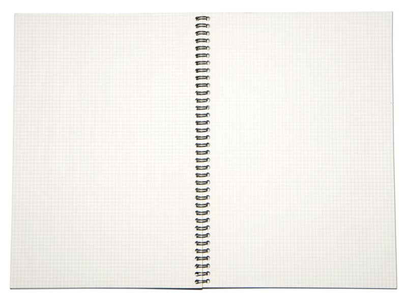 Разворот блокнота