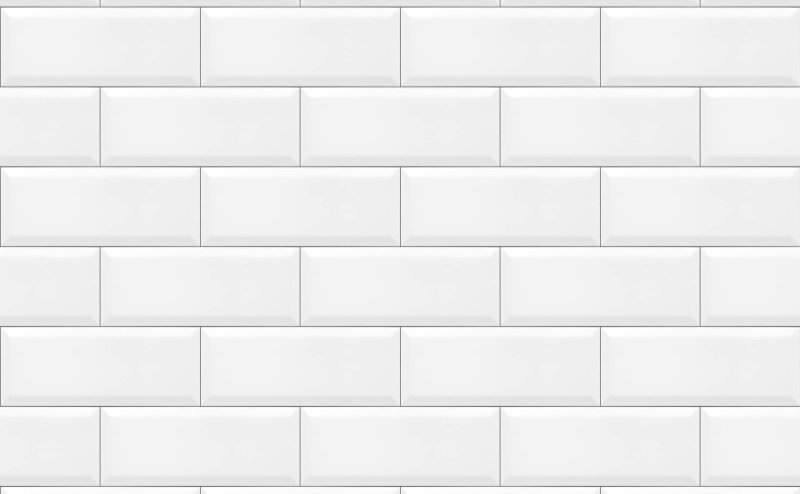 Плитка белая 100х300