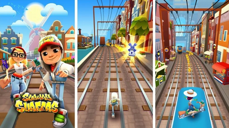 Сабвей сёрф игрушки