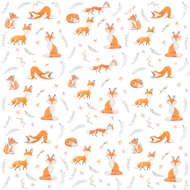 Принт лисички