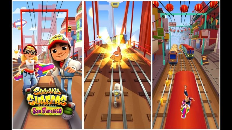 Версия сабвей серф Сан Франциско