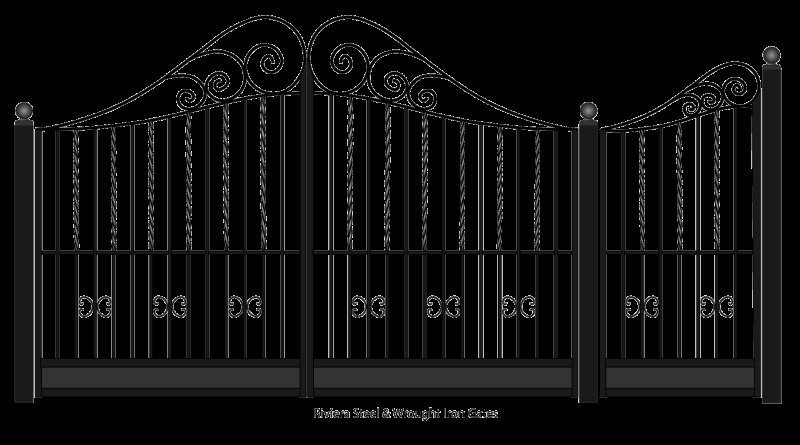 Ворота металлические