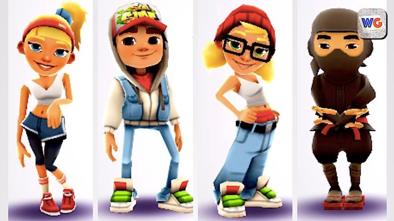 Сабвей серф Джейк