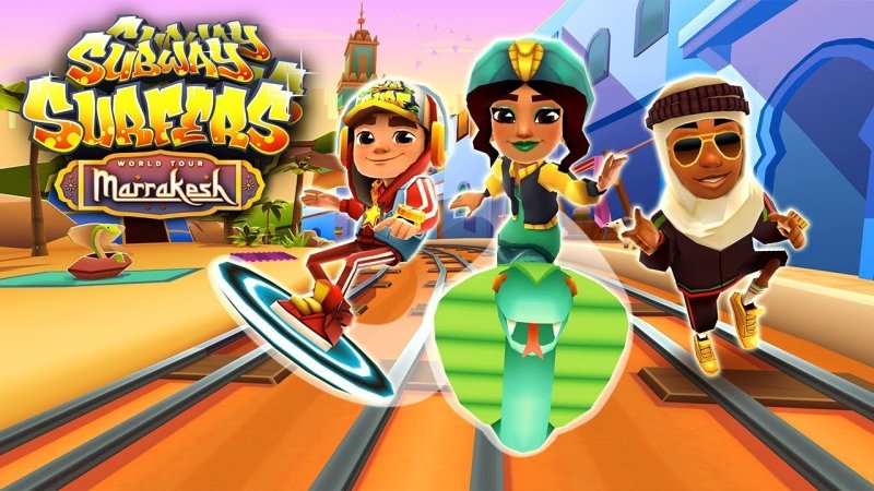Subway Surfers 4к