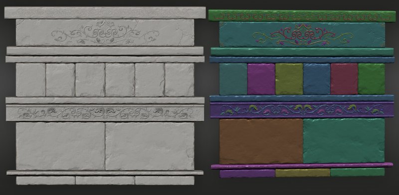 Текстурный трим