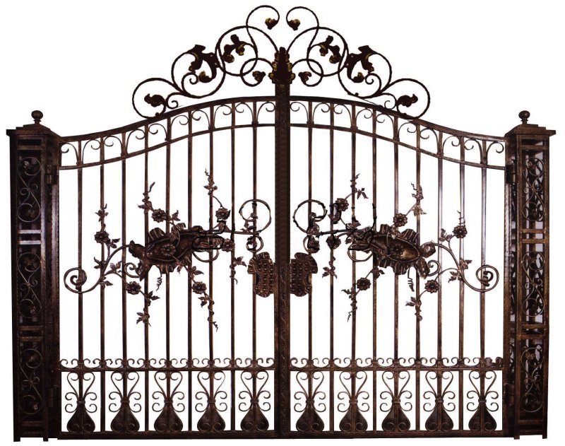 Узоры металлические для забора