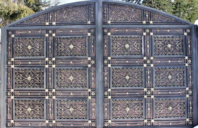 Ворота металлические