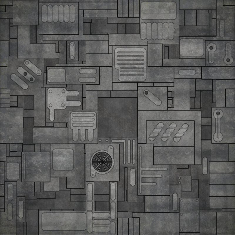 Текстура футуристичного металла