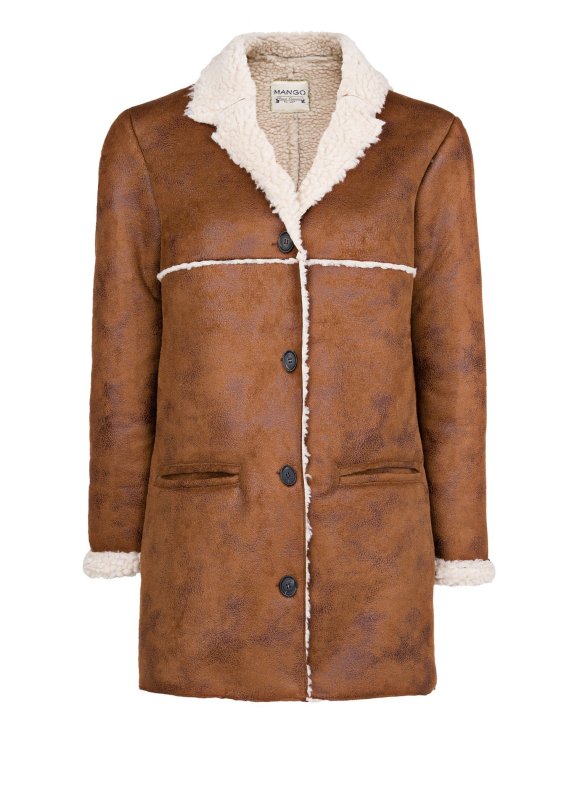 Дубленка Mango Rulo