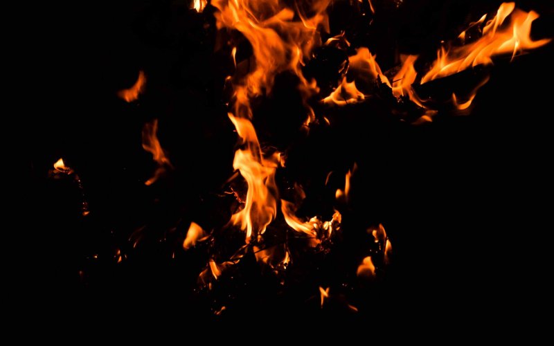 Огонь фон