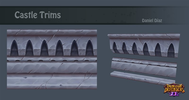 Трим текстура