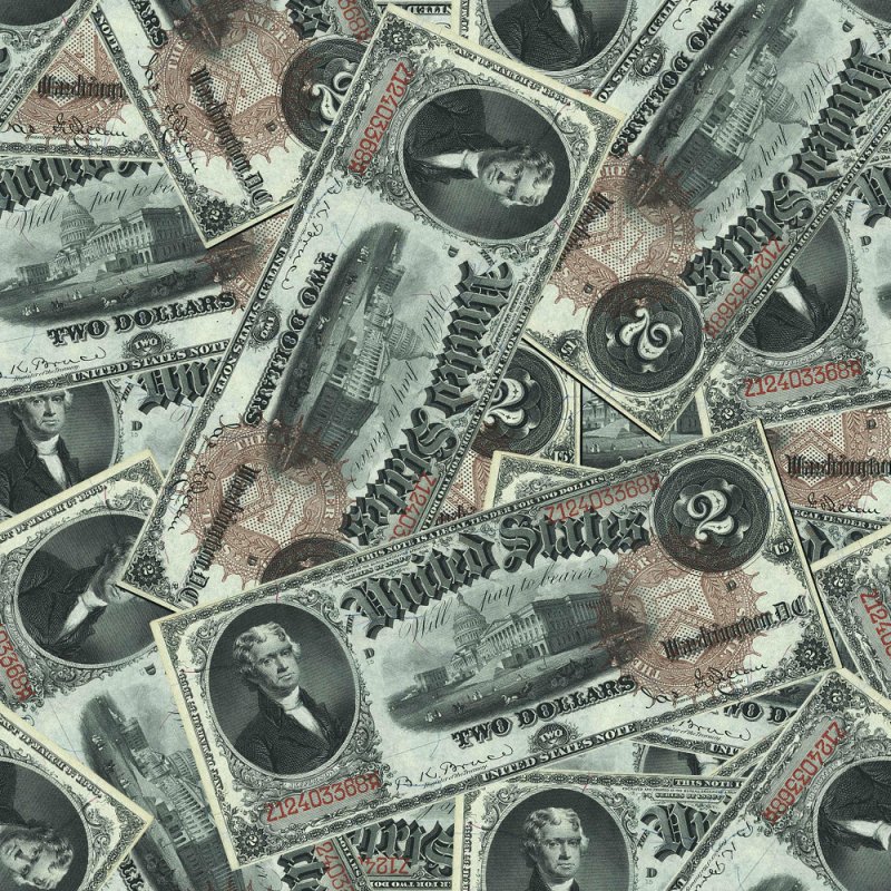 Бесшовный фон деньги