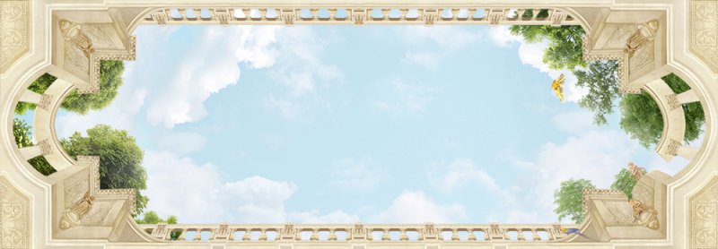 Фреска небо