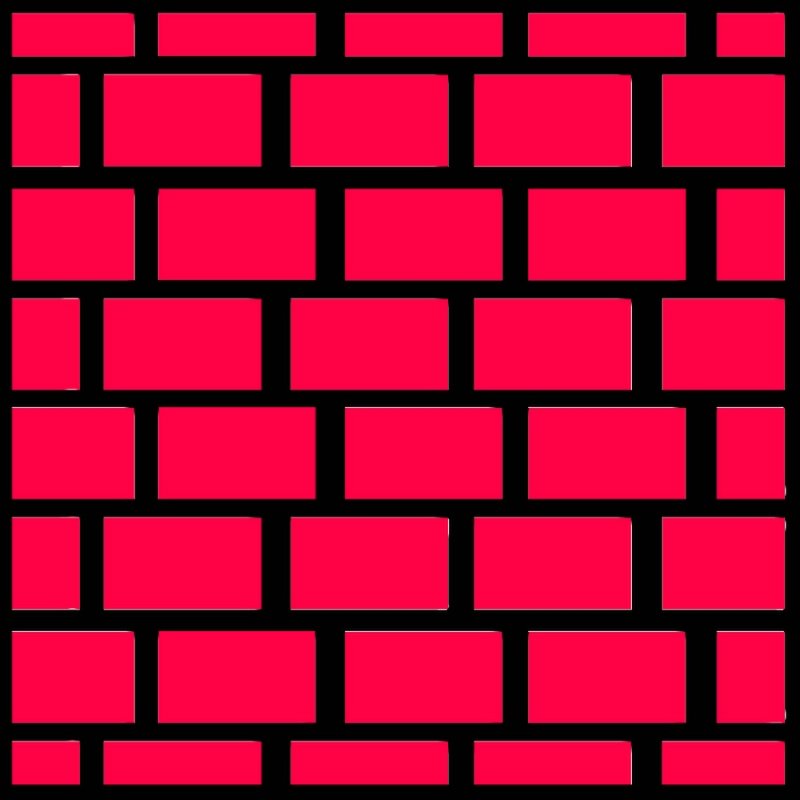 Кирпичная стена рисунок