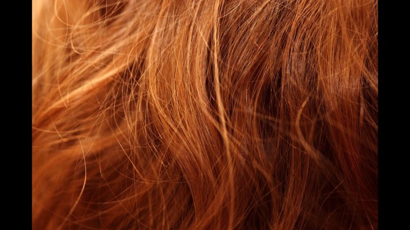 Волосы крупно