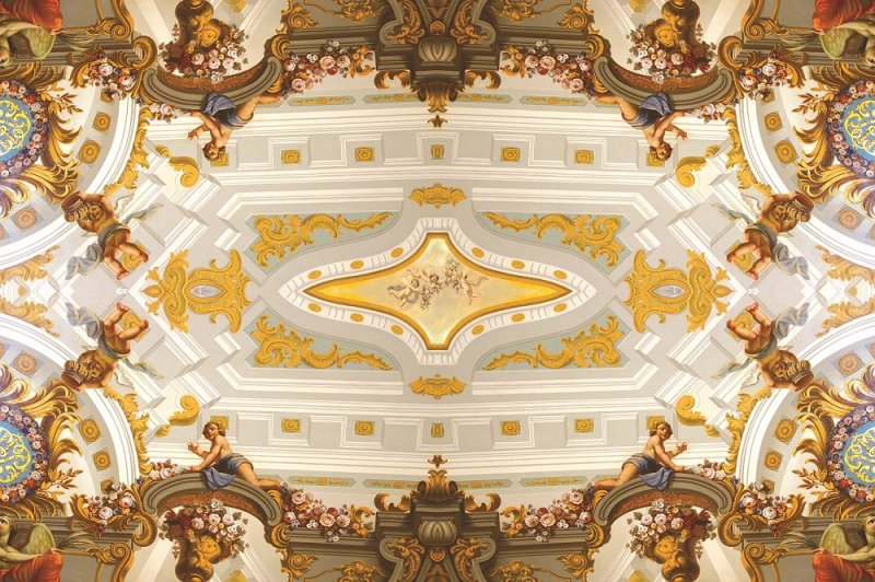 Потолок в стиле Барокко