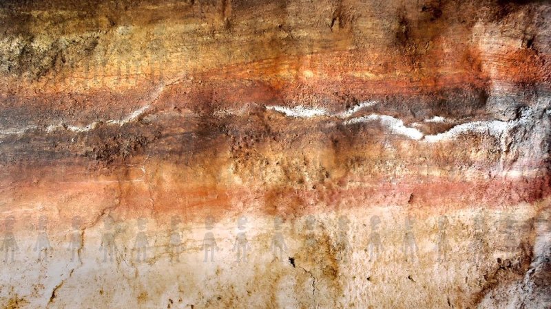 Стена пещеры