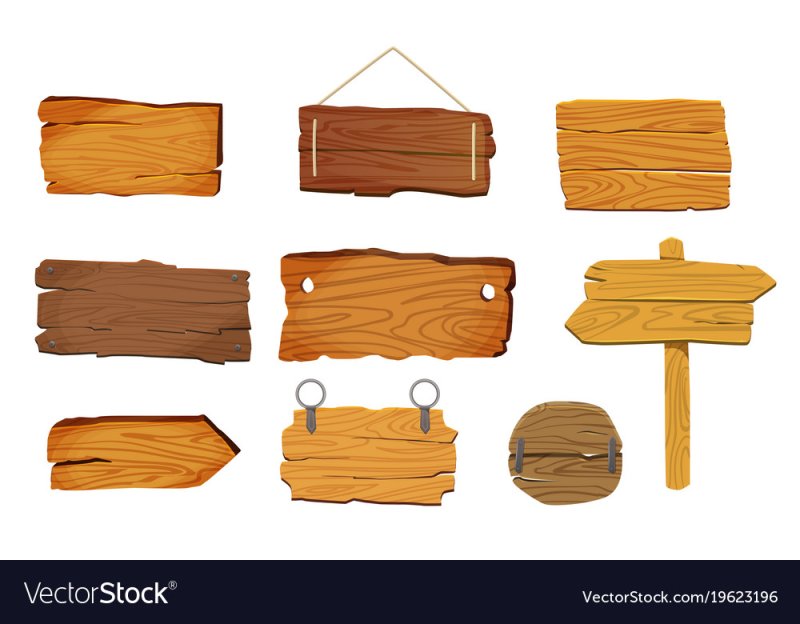 Деревянная дощечка для надписи