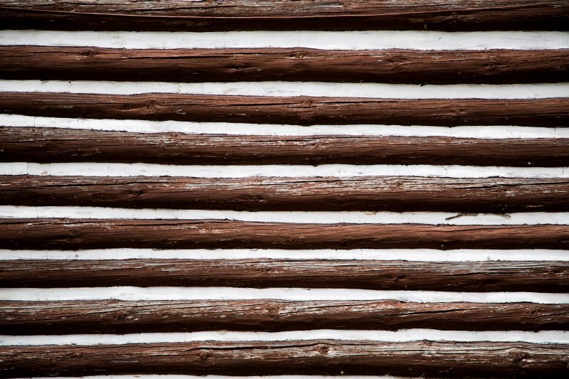 Бревенчатая стена для фотошопа