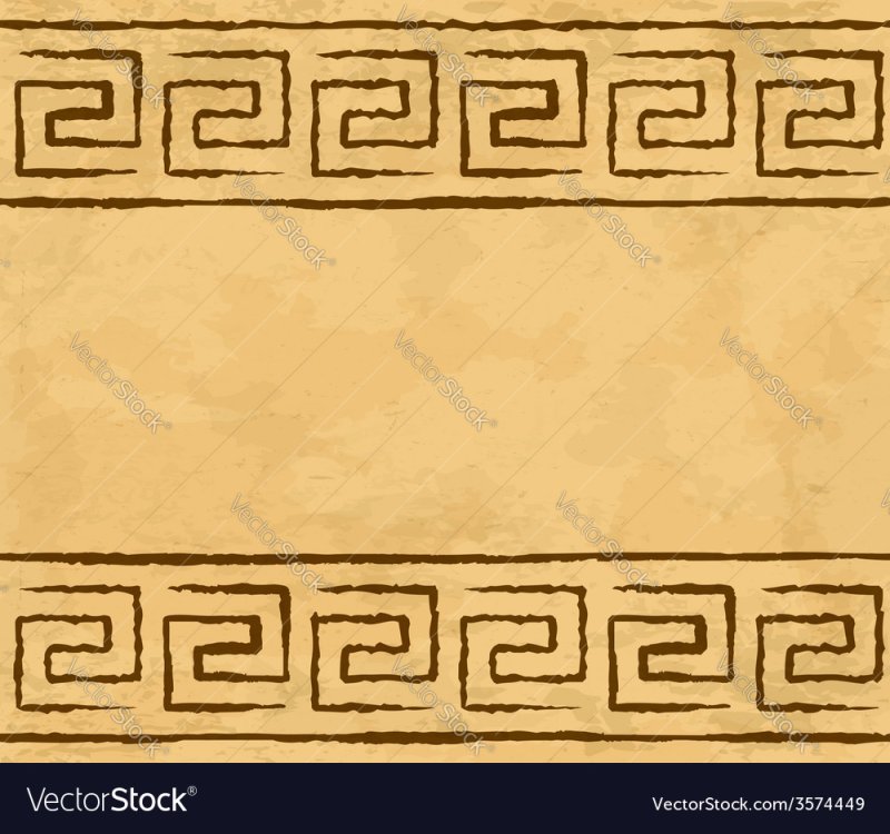 Греческий орнамент Меандр