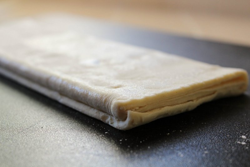 Тесто слоеное листами