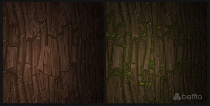 Текстура дерева варкрафт