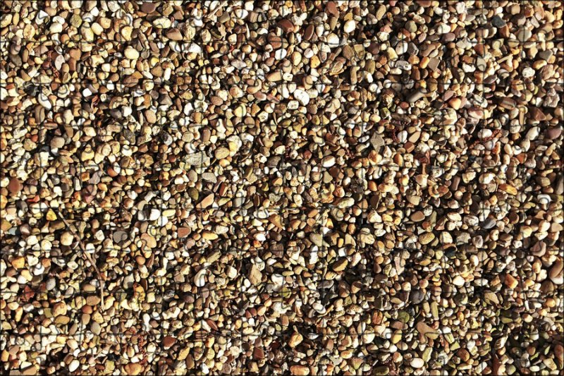 Песчано-гравийная смесь текстура