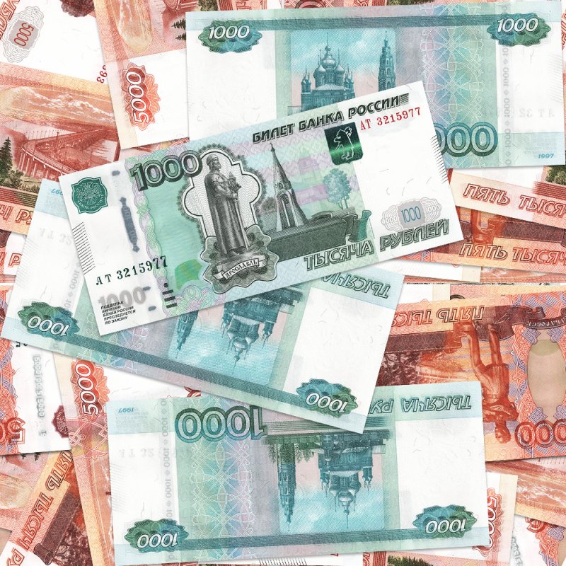 Бесшовный фон деньги