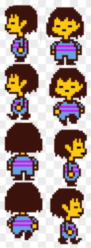 Спрайты ходьбы Фриск