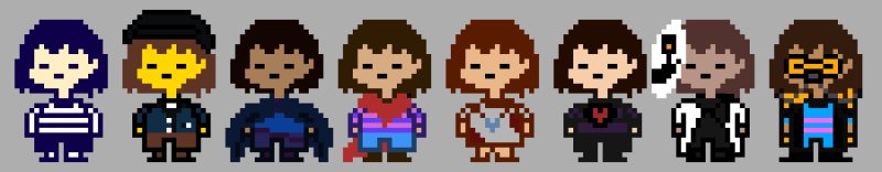 Фриск андертейл пиксель