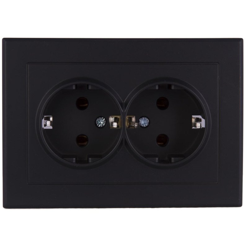 Розетка Lexman Victoria двойная