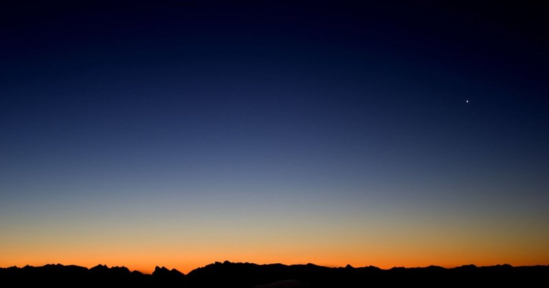 Вечернее небо