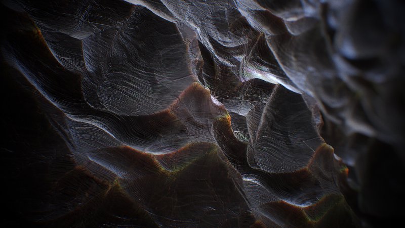 Обсидиан лава