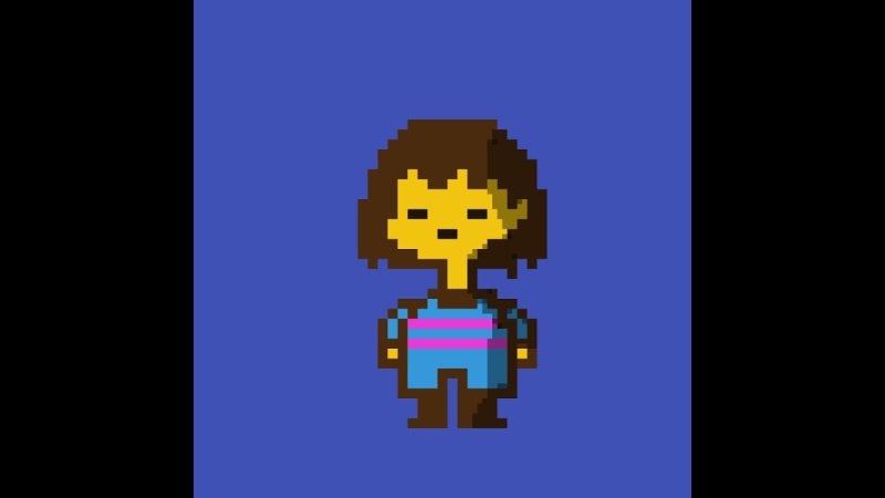 Фриск андертейл пиксель