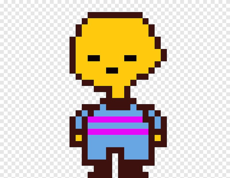 Фриск пиксель спрайт