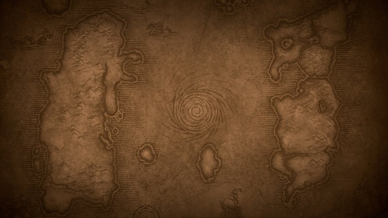 Карта World of Warcraft Азерот