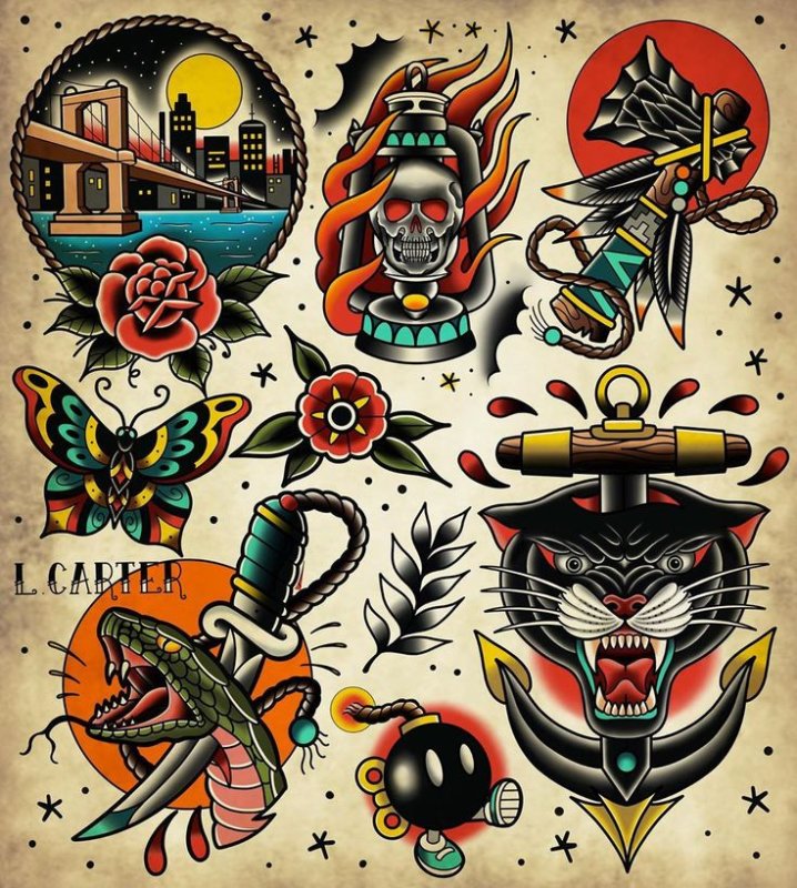 Олд скул традишнл