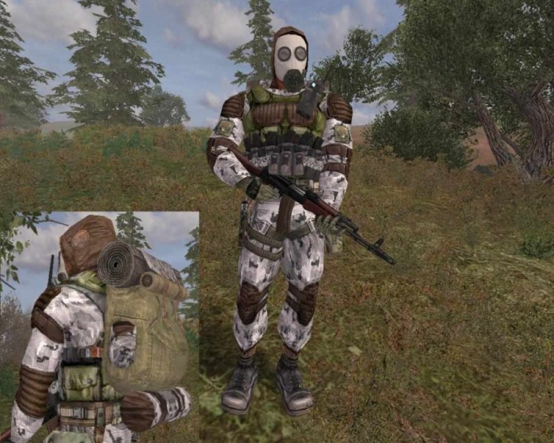 Сталкер модельки НПС монолит