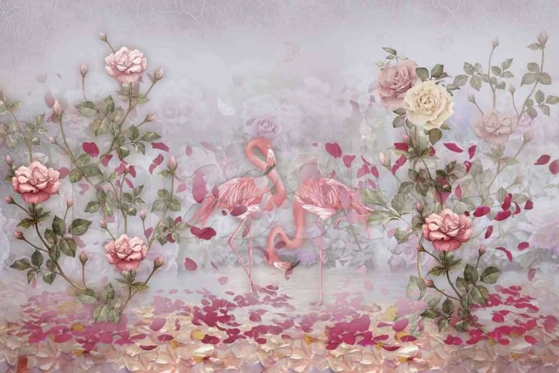 Фреска Фламинго Affresco