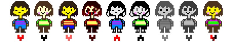 Фриск андертейл пиксель