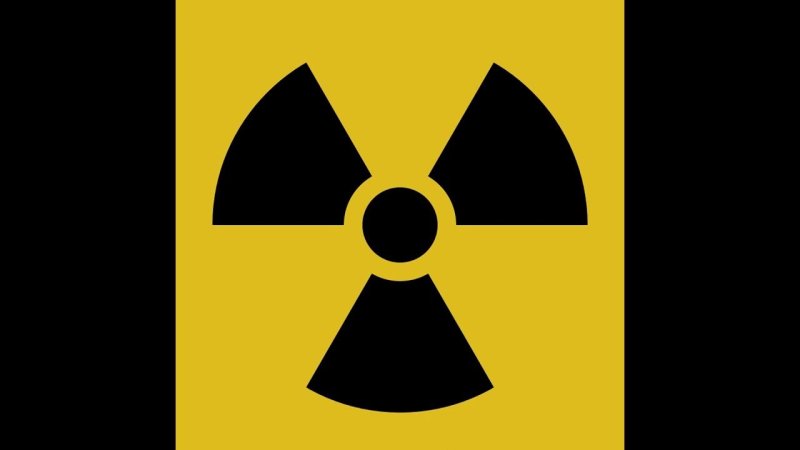 Табличка радиация