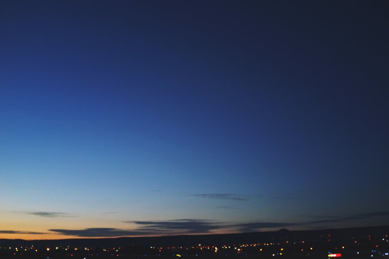 Вечерни небо