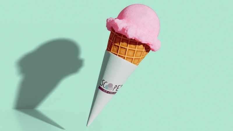 Мороженое фон